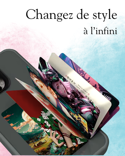 Coque NFC E-ink pour Iphone - Personnalisation durable & stylée