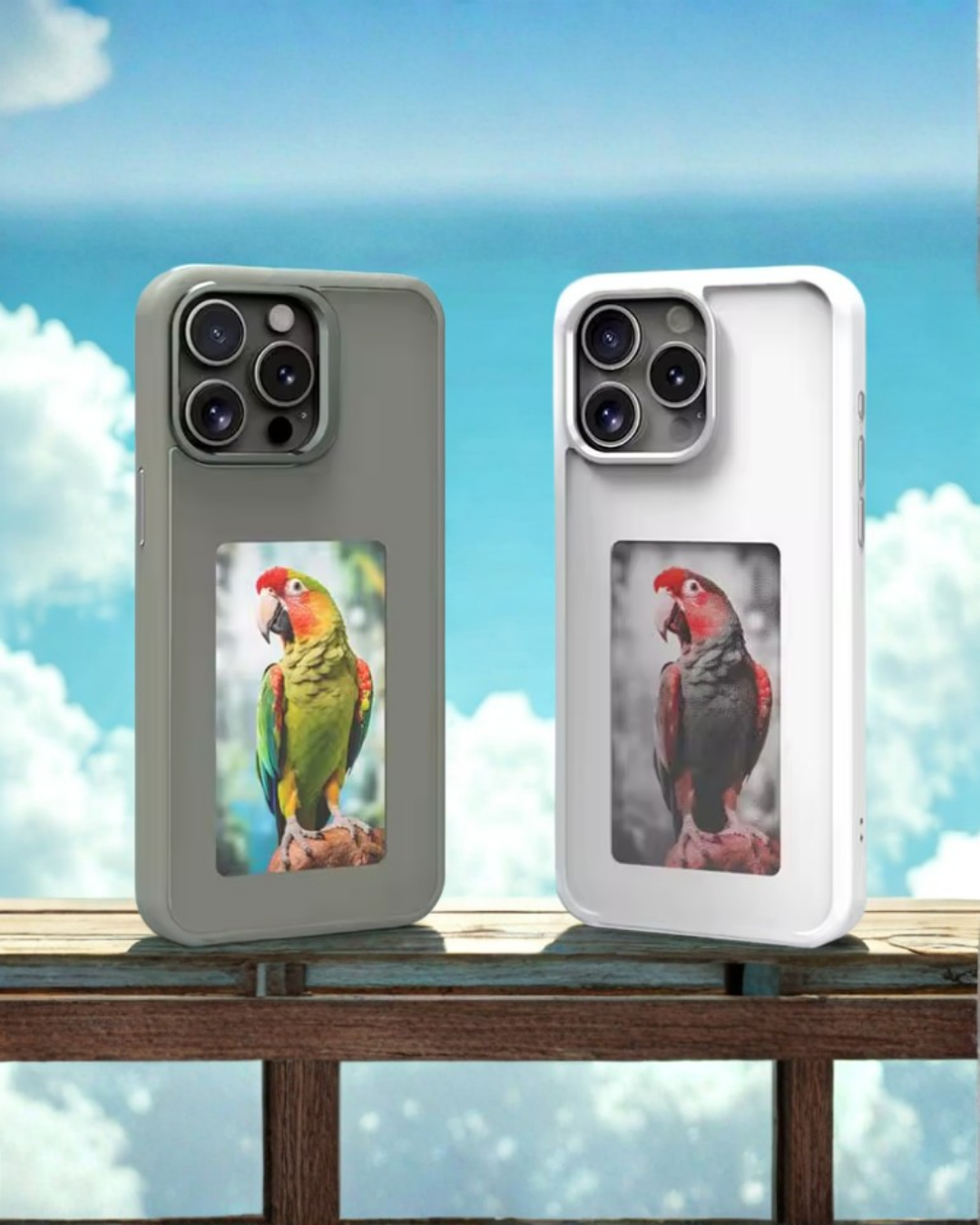 Coque NFC E-ink pour Iphone - Personnalisation durable & stylée